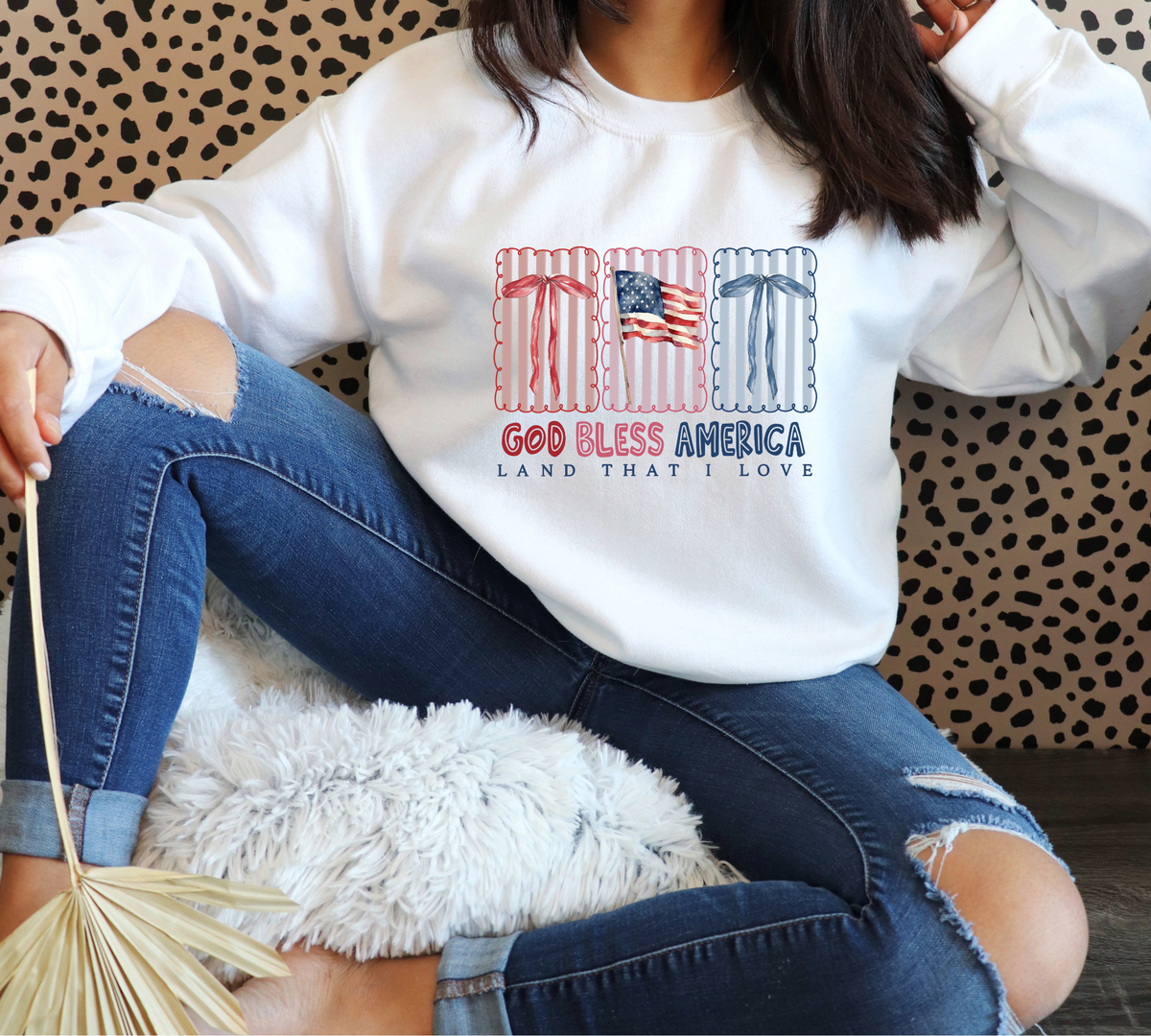 God Bless America DTF Print