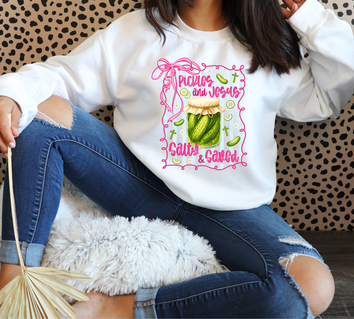 Pickles & Jesus DTF Print