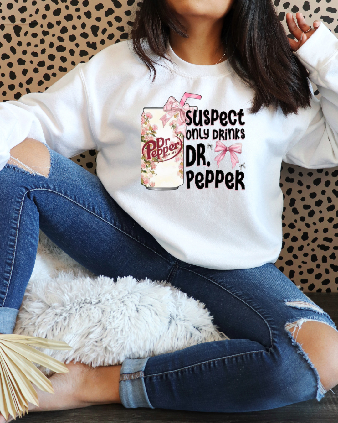 Suspect only drinks Dr.Pepper DTF Print