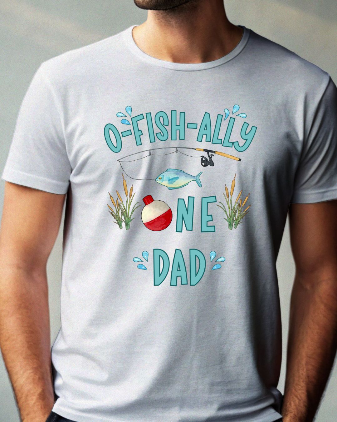 O-Fish-Ally One Dad DTF Print