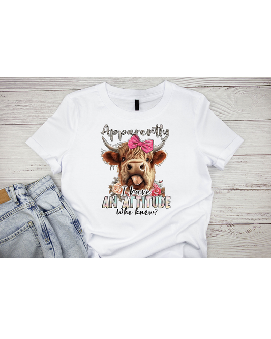 Apparently I have an Attitude who knew? DTF Print