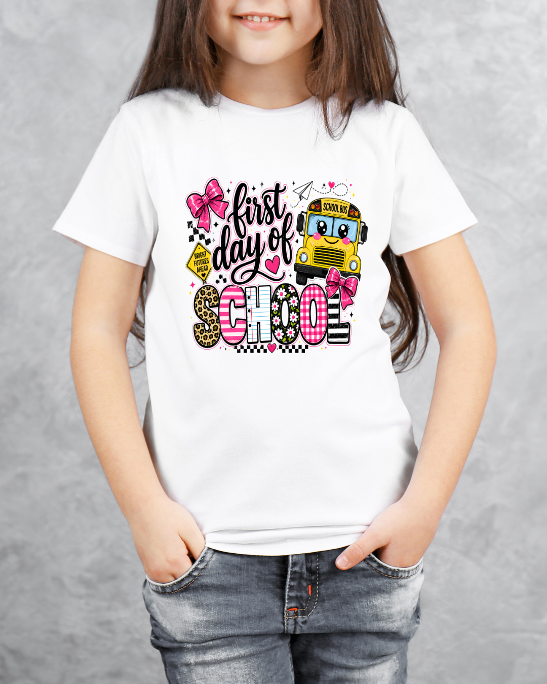 First Day Of School DTF Print