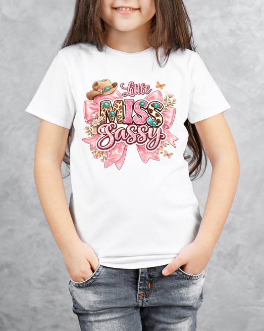 Little Miss Sassy DTF Print
