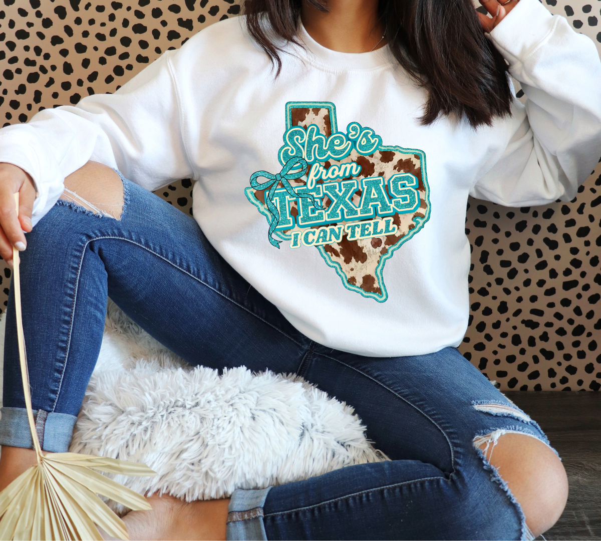 She's From Texas I Can Tell DTF Print