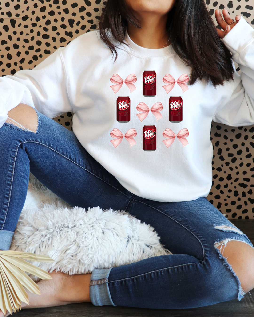 Dr.Pepper & Bows DTF Print