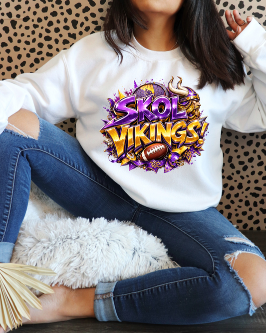 Skol Vikings DTF Print
