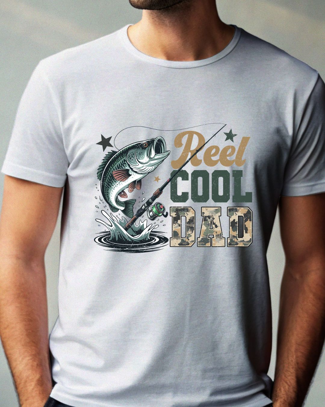 Reel Cool Dad DTF Print