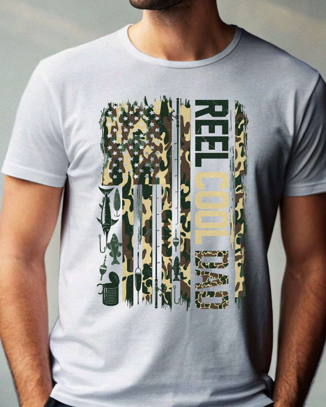 Reel Cool Dad DTF Print
