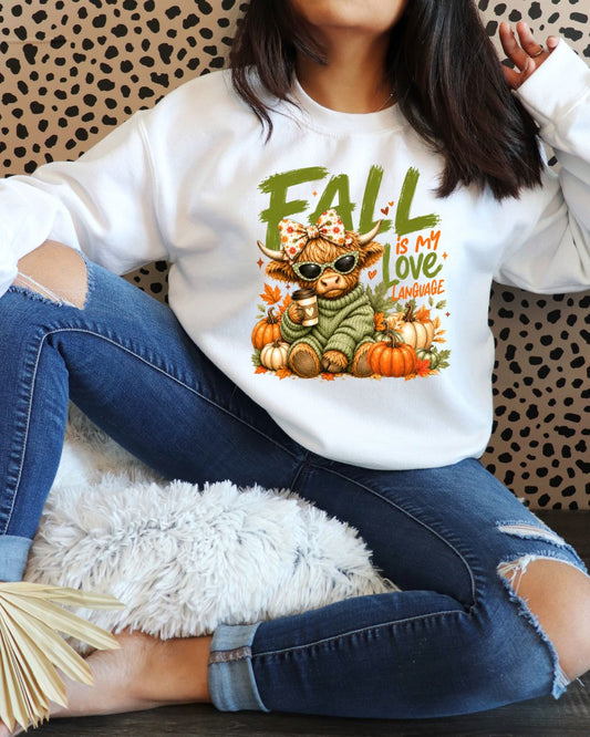 Fall Is My Love Language DTF Print